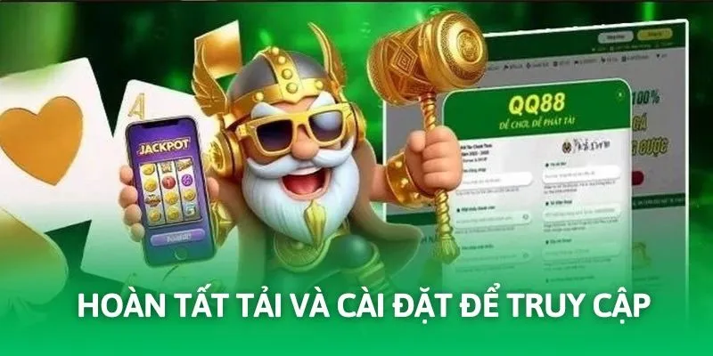 Hoàn tất các bước để truy cập cá cược trên ứng dụng tiện lợi